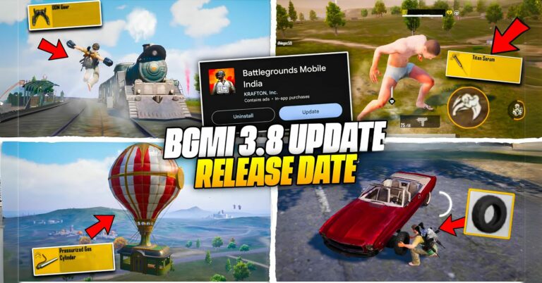 BGMI & PUBG Mobile 3.8 Update: Everything You Need to Know