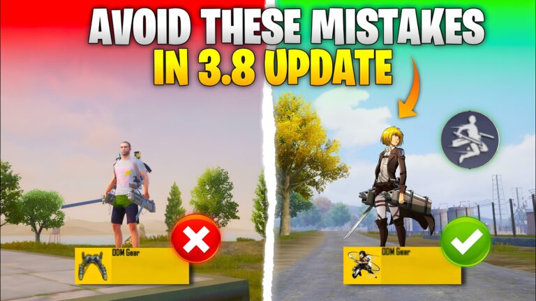 PUBG Mobile 3.8 Update: Common Mistakes You Must Avoid & Pro Tips with ODM Gear